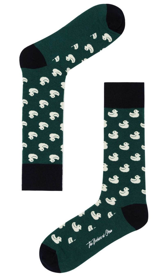 OTAA forest green duckling socks
