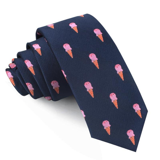 OTAA strawberry ice cream skinny tie